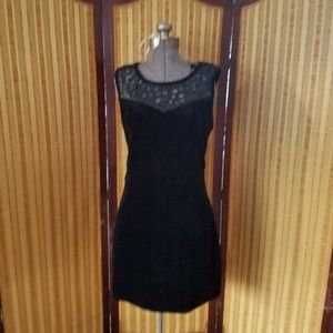 Velvet Dress with sexy cutouts